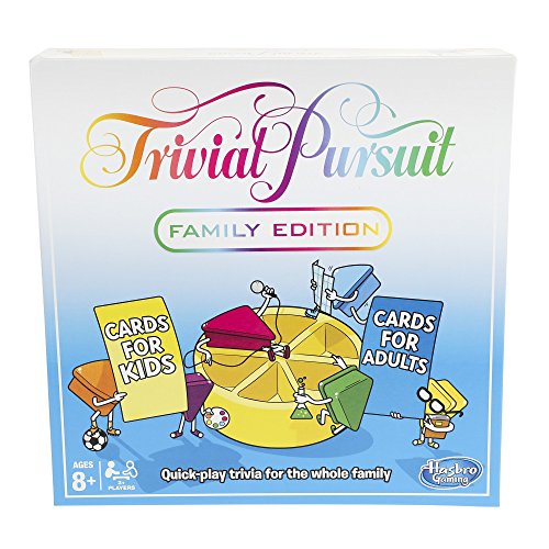 Juego Trivial Pursuit Family Edition de Hasbro Gaming