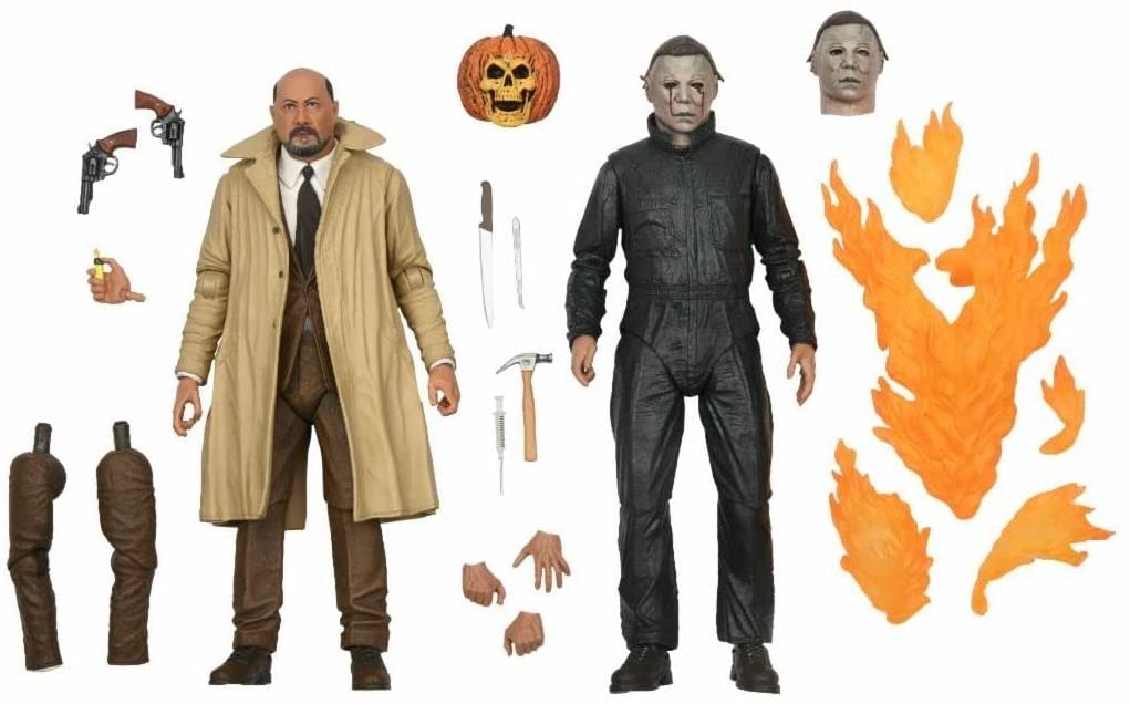 Michael Myers - RXZER23, Halloween 2, 2er-Pack Actionfiguren, Mehrfarbig