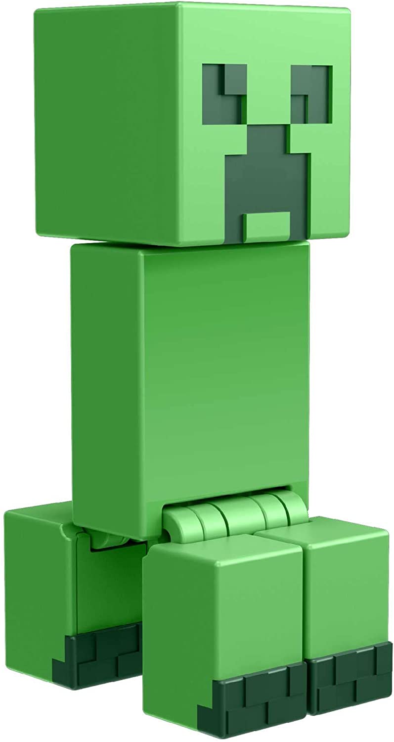 Mattel Minecraft HFC33 Creeper Action Figure Characters, Multicolour