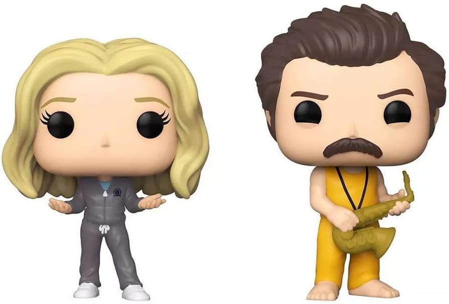 Parks & Recreation Leslie & Ron Locked In Exclu Funko 56740 Pop! Vinyl