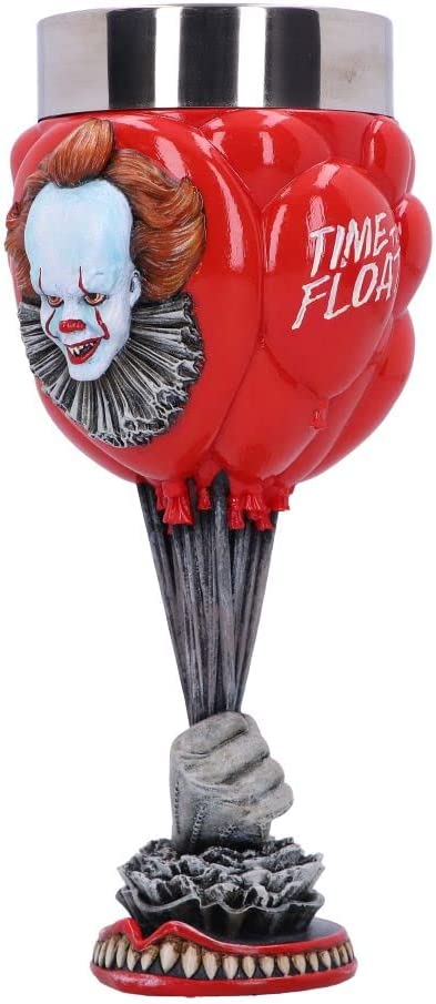 Nemesis Now offiziell lizenzierter IT Chapter 2 Time to Float Kelch, rot, 19,5 cm