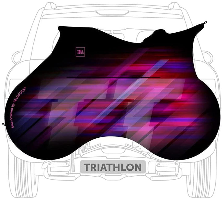 Velo Sock Unisex TRIATLHON Fahrradhülle, Geschwindigkeit/Triathlon, Einheitsgröße