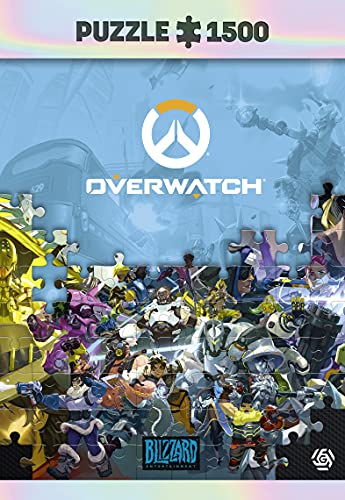 Gute Beute Overwatch: Heroes Collage | 1500-teiliges Puzzle | inklusive Poster