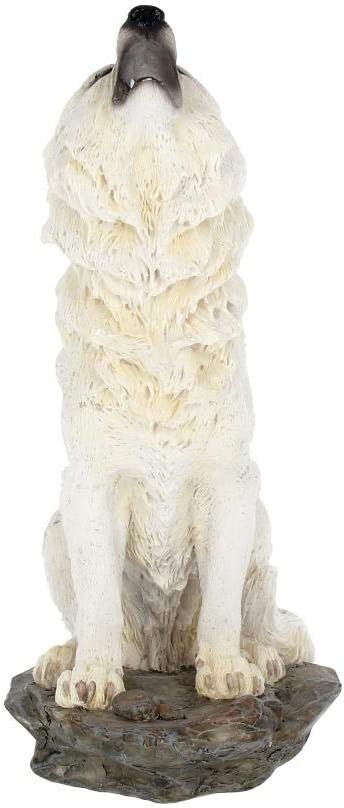 Nemesis Now Storms Cry - Howling White Wolf Resin Figurine (H2521G6) 6