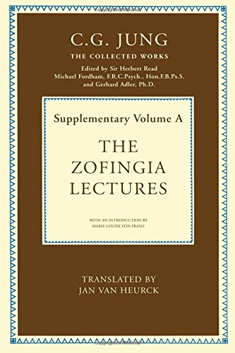 The Zofingia Lectures: Supplementary Volume A (Collected Works of C. G. Jung) [Hardcover ]
