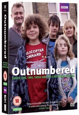 Outnumbered – Serien 1–3 (plus Weihnachtsspecial 2009) [2017] – Sitcom [DVD]
