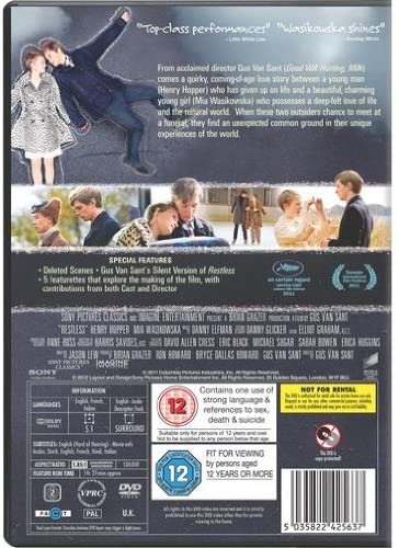 Restless [2011] - Drama [DVD]