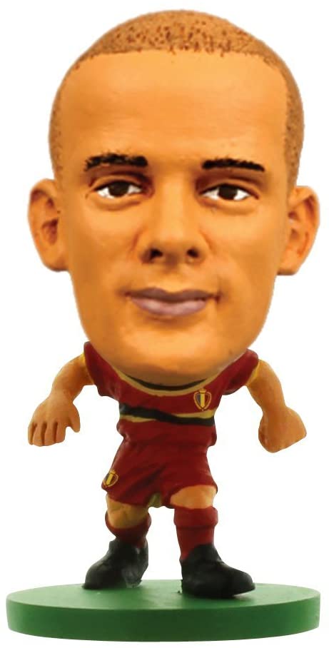 SoccerStarz Belgium International Figurine Blister Pack Met Vincent Kompany Home Kit