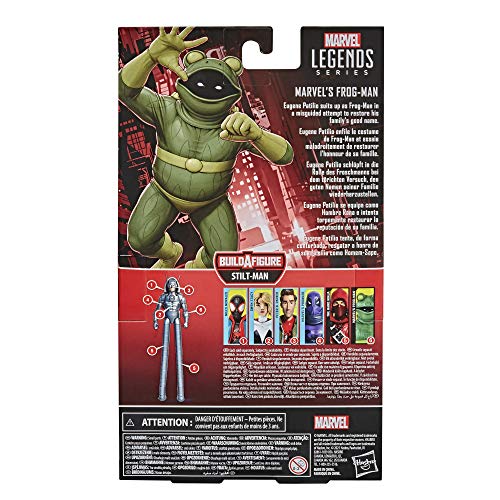 Hasbro Marvel Legends Series Spider-Man Marvel’s Frog-Man 6-inch Collectible Act