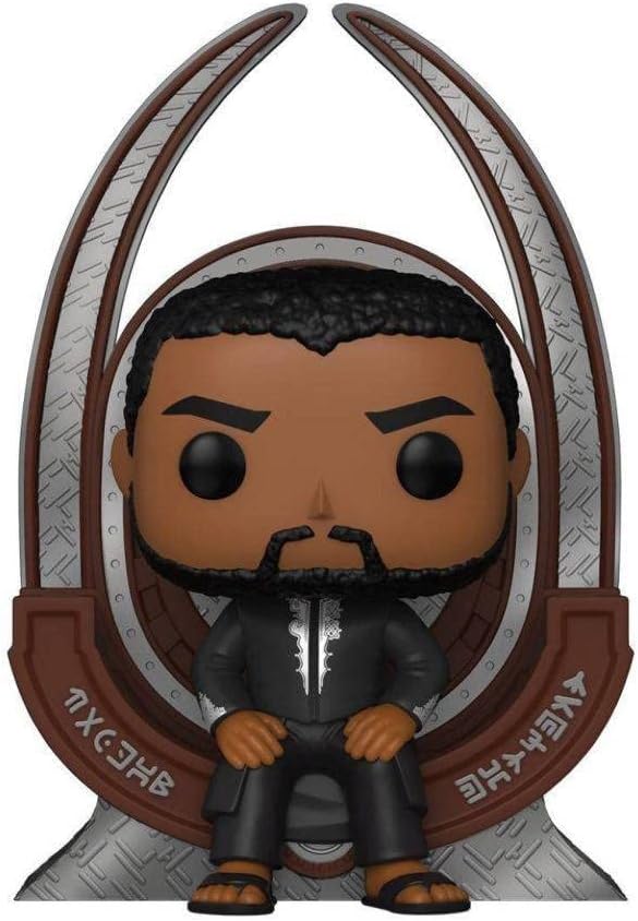 Funko Pop! Deluxe Marvel: Black Panther Legacy S1 – T'Challa auf dem Thron (Spezial