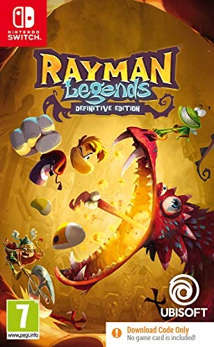 Rayman Legends Definitive Edition (Nintendo Switch) (código en la caja)
