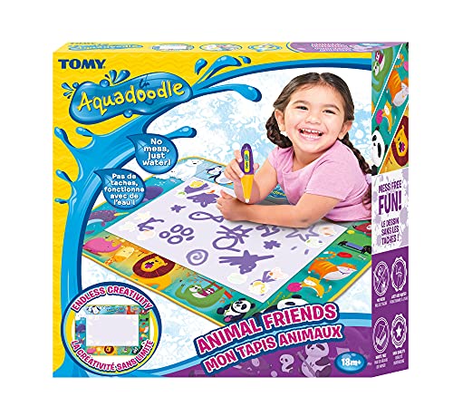 Aquadoodle E73267 Animal Friends Doodle, Official Tomy No Mess Colouring & Drawi