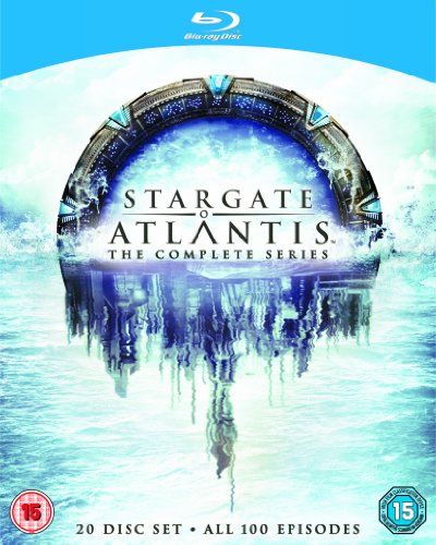 Stargate Atlantis – Komplette Staffel 1–5 [Region Free] – Science-Fiction [Blu-ray]