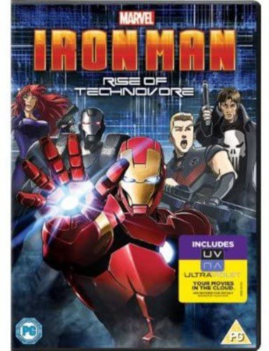 Iron Man: Rise Of Technovore (UV-Kopie) [2017] – Action/Abenteuer [DVD]