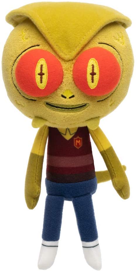 Rick &amp; Morty Lucertola Morty Funko 33261 Galactic Plushie