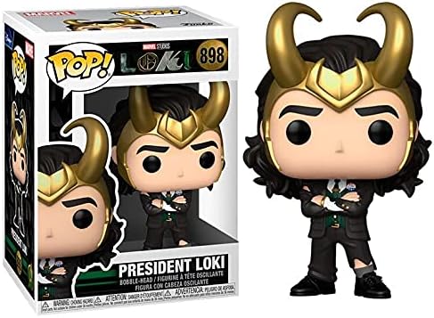 Funko 55743 POP Marvel - Loki - President Loki
