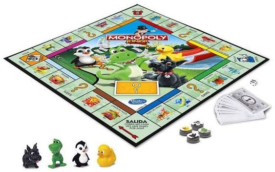 Monopoly Junior Hasbro A6984793 (spanische Version)