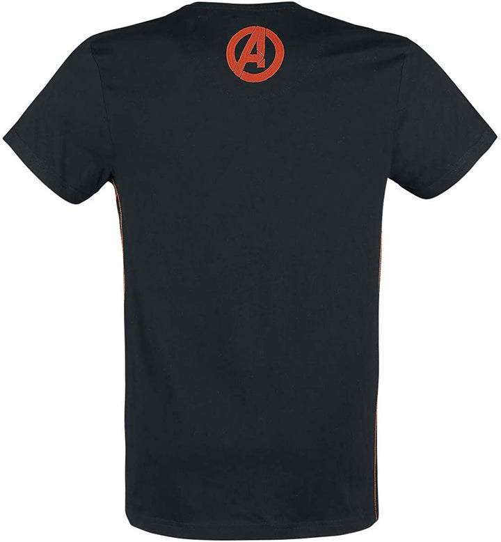 Avengers Endgame – Konstruktivismus Poster T-Shirt Schwarz XL