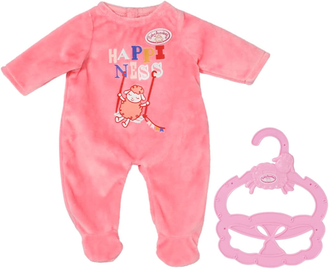 Baby Annabell 706312 Kleiner Strampler, rosa, 36 cm, für Kleinkinder ab 1 Jahr, einfach für S
