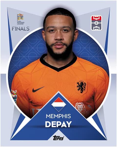 Topps – Sticker-Kollektion „Road to UEFA Nations League Finals“ 2022 – Starterpaket