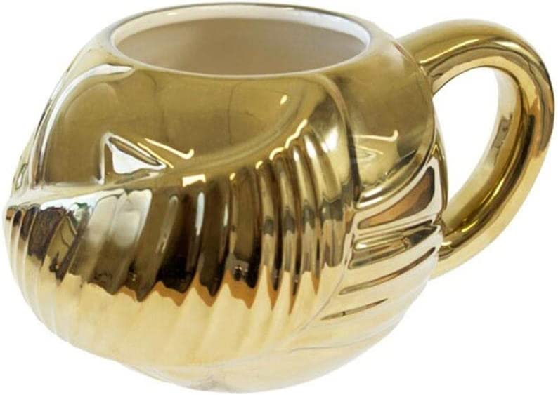 Harry Potter KL86083 3D Cup Gold Snitch [440 ml], Multi-Coloured