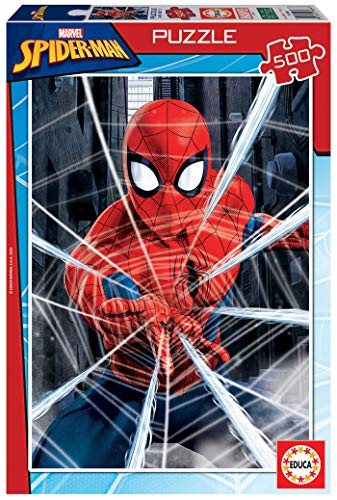 Educa 18486 Serie Marvel Spider-Man Puzzle 500 Teile Spiderman