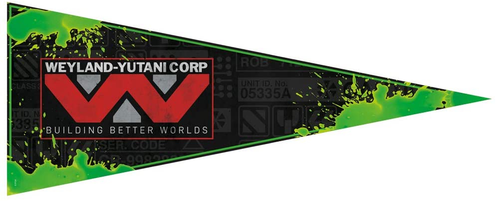 Alien Weyland-Yutani Corp Wall Pennant