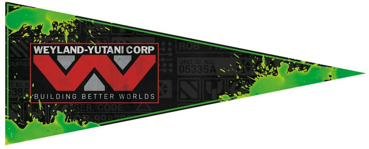 Alien Weyland-Yutani Corp Wandwimpel