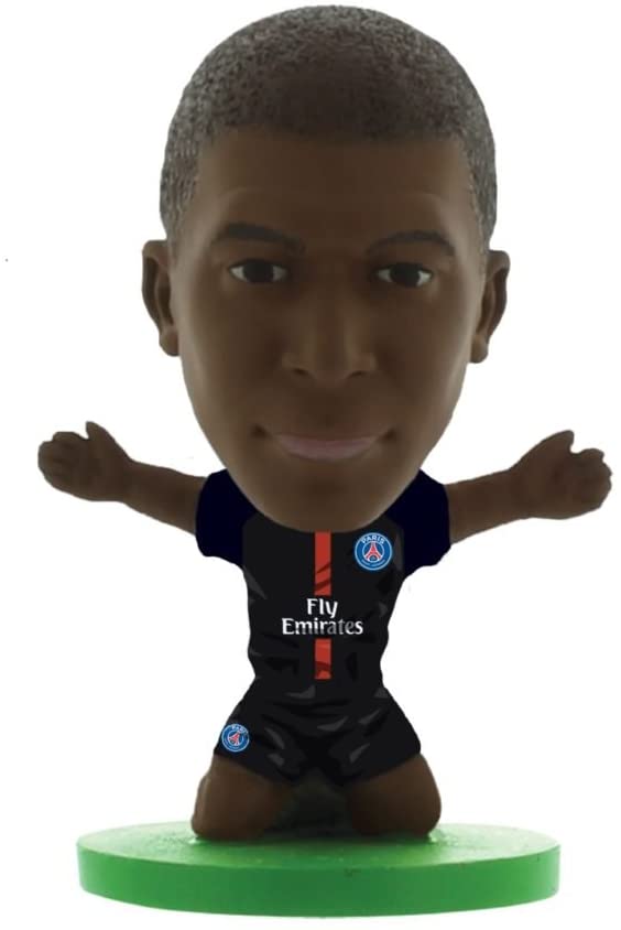 SoccerStarz SOC1199 Paris St Germain Kylian Mbappe Heimtrikot 2018 Version Figur