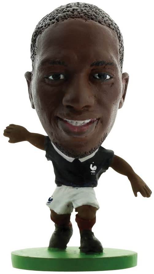 Confezione blister di figurine internazionali di SoccerStarz con Moussa Sissoko nel kit casalingo della Francia