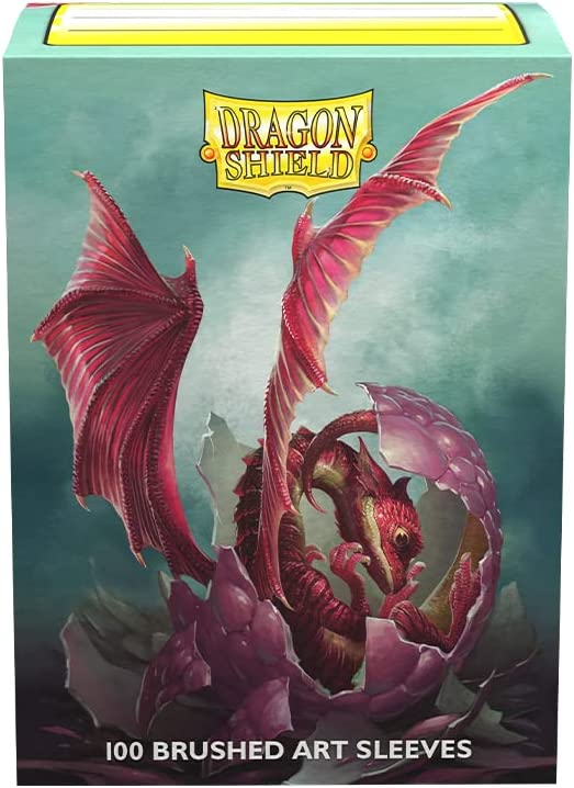 Dragon Shield Sleeves – Matte Brushed Art: Wyngs 100 CT - MTG Card Sleeves are S