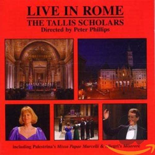 The Tallis Scholars Live In Rome - Tallis Scholars [Audio CD]