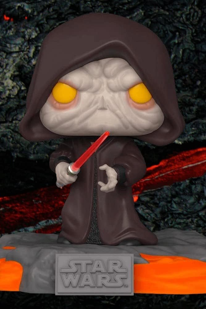 Funko Pop! Star Wars Deluxe - Darth Sidious Red Saber Series Vinyl Figure (63293) 2