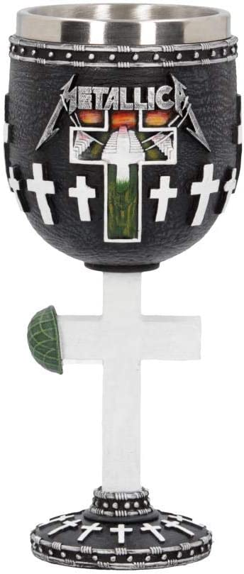 Nemesis Now Metallica Master of Puppets Resin Goblet with Stainless Steel Insert 2