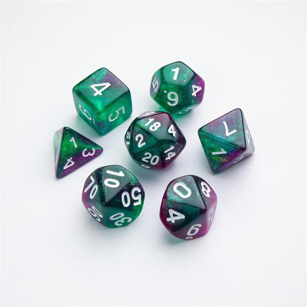 Gamegenic Galaxy Series - Neptune RPG Dice (7pcs)