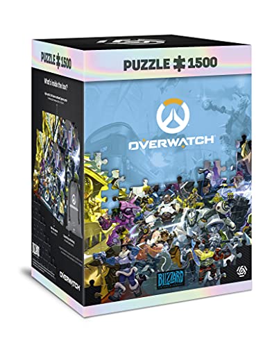 Gute Beute Overwatch: Heroes Collage | 1500-teiliges Puzzle | inklusive Poster