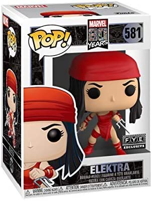 Marvel 80 Years Elektra Exclu Funko 44812 Pop! Vinyl Nr. 581