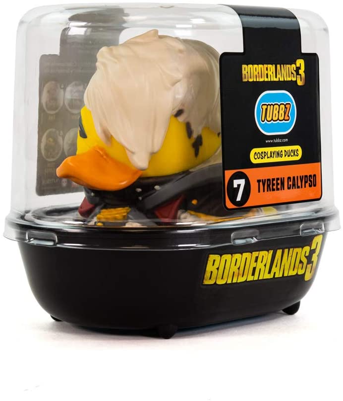 TUBBZ Borderlands 3 Tyreen Sammelfigur aus Gummiente – Offizielle Borderlands 3-Ware – Einzigartiges Vinyl-Geschenk für Sammler in limitierter Auflage