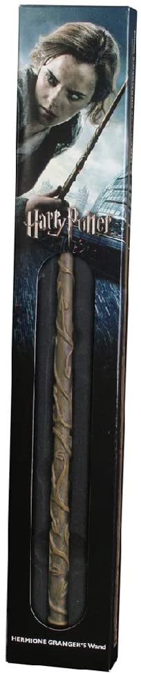 Baguette Hermione Granger de la Noble Collection dans une boîte standard avec fenêtre 15 pouces (38 cm) Baguette du monde des sorciers