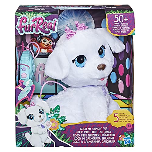 FurReal GoGo My Dancin' Pup Interaktives Spielzeug, elektronisches Haustier, tanzendes Spielzeug, 50+ So