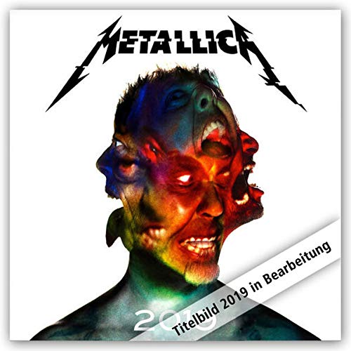 Metallica-Kalender 2023 – Monatsplaner 30 cm x 30 cm – offizieller Händler