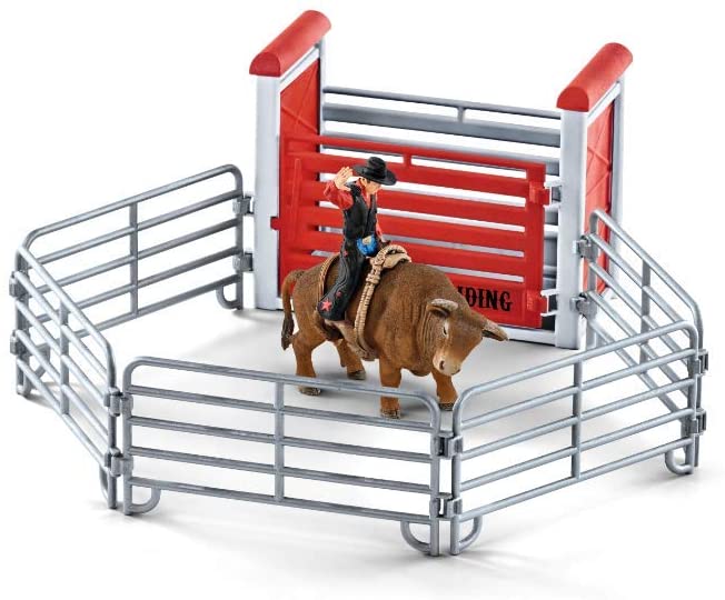 Schleich 41419 Bullenreiten mit Cowboy