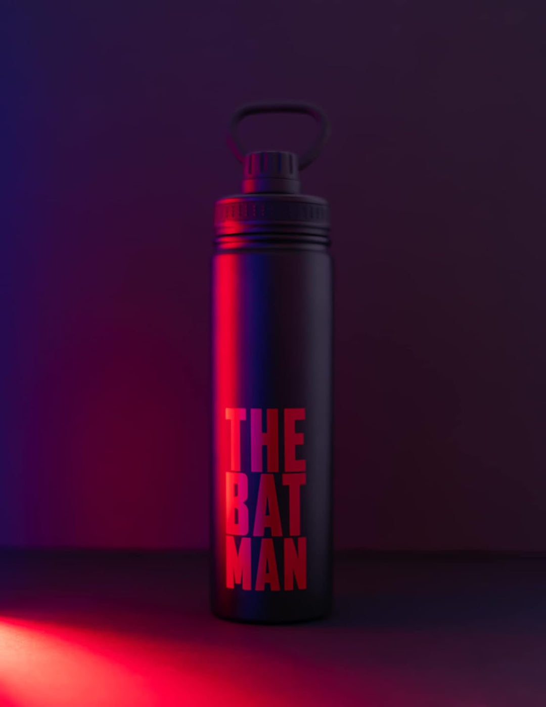 Official Batman Metal Hot and Cold Bottle 750 ml, Batman Water Bottle