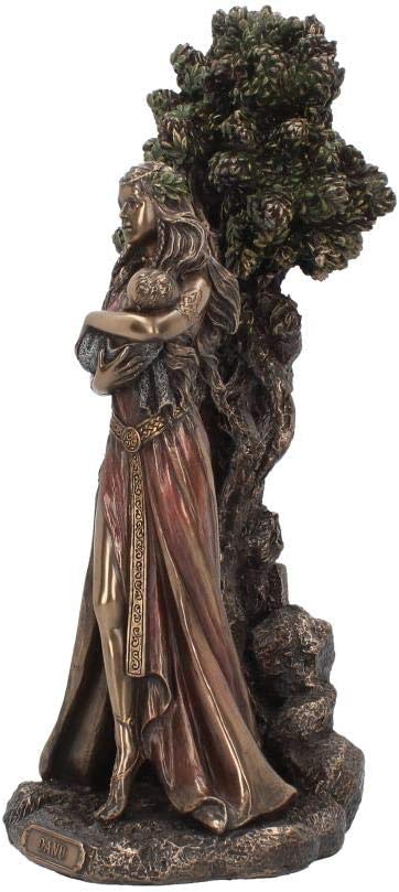 Nemesis Now Danu Mutter der Götter, 29,5 cm große Figur, Bronze, Einheitsgröße