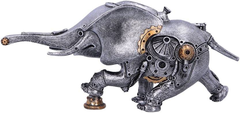 Nemesis Now Mechanical Mammal 31cm, Silver