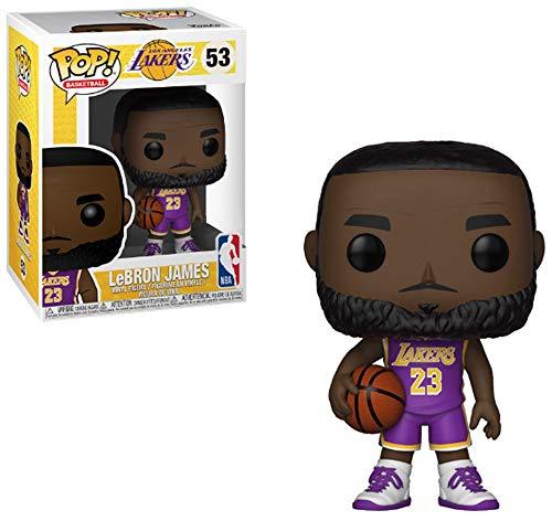 NBA LeBron James (Lakers, púrpura) Funko 36694 Exclusivo Pop! Vinilo #53