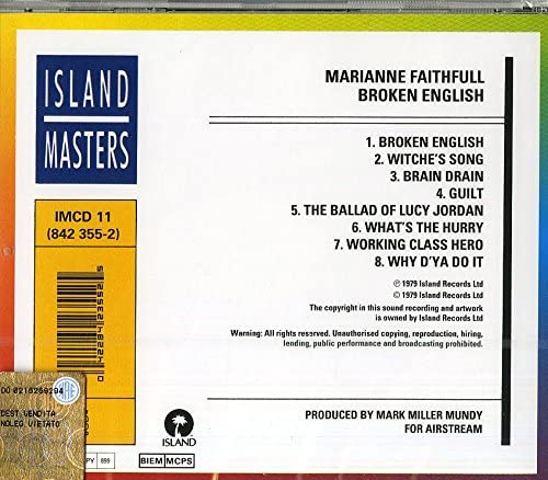 Broken English [Audio-CD]