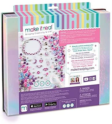Make It Real 1723 Set per la creazione di gioielli per bambini, multicolore