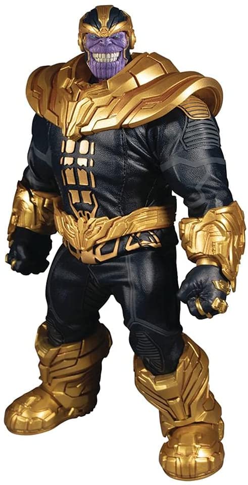Mezco Toys Marvel Universe 1/12 Thanos Light Up Figure 21 cm