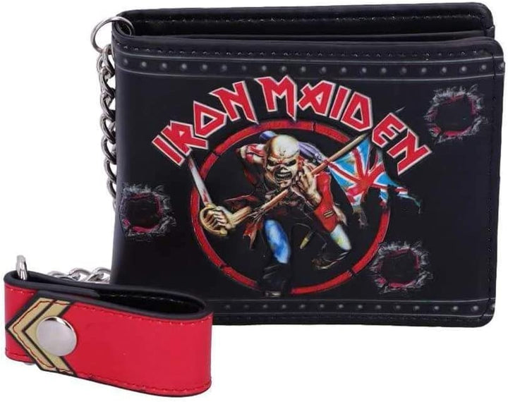 Nemesis Now Officially Licensed Iron Maiden Eddie Trooper Wallet, PU, Black, 11cm